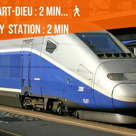Part-dieu Gare - Homalyon Apartmán *
